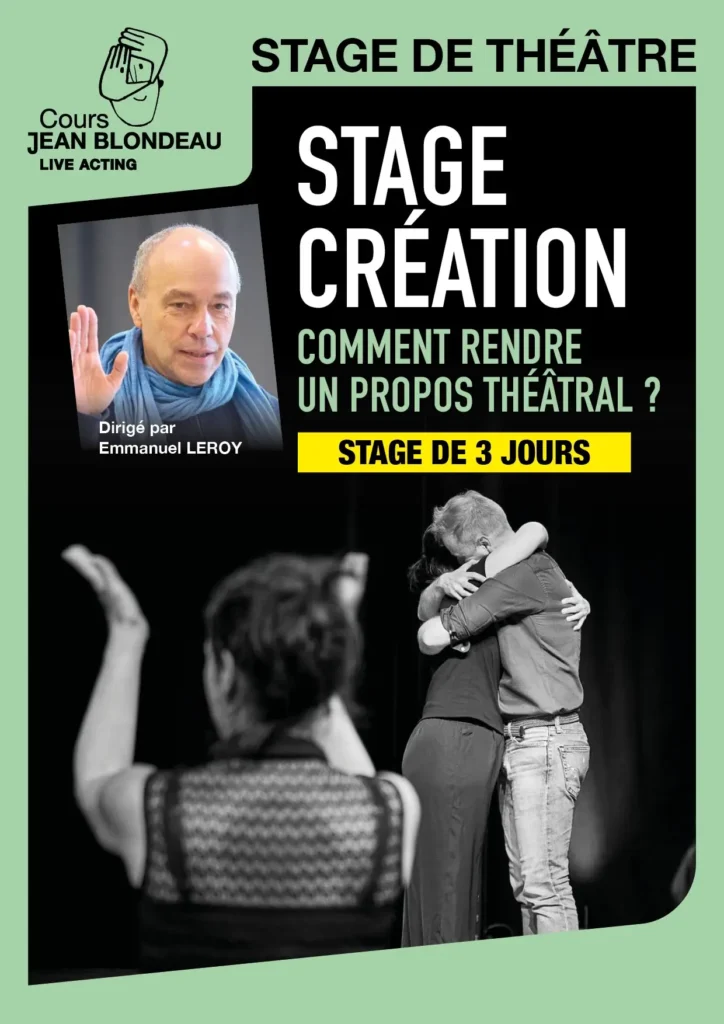 Stage création